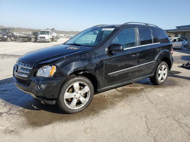 4JGBB8GB0BA673517 - 2011 MERCEDES-BENZ ML 350 4MATIC BLACK photo 1