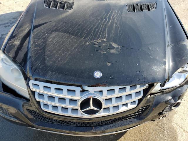 4JGBB8GB0BA673517 - 2011 MERCEDES-BENZ ML 350 4MATIC BLACK photo 12