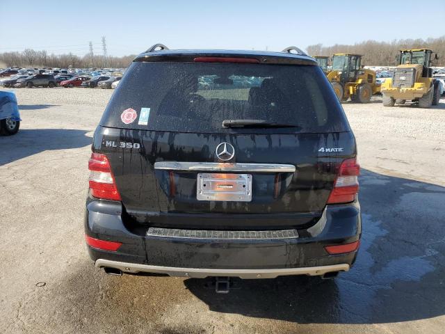 4JGBB8GB0BA673517 - 2011 MERCEDES-BENZ ML 350 4MATIC BLACK photo 6