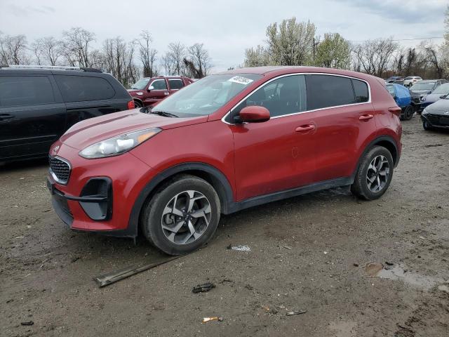 KNDPM3AC9M7927007 - 2021 KIA SPORTAGE LX RED photo 1