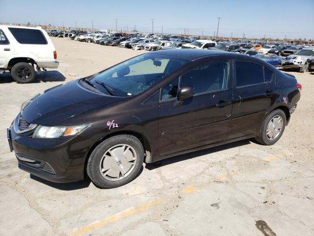 2HGFB2F69DH533107 - 2013 HONDA CIVIC HF BROWN photo 1