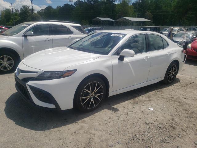 4T1G11AK7PU779512 - 2023 TOYOTA CAMRY SE NIGHT SHADE WHITE photo 1