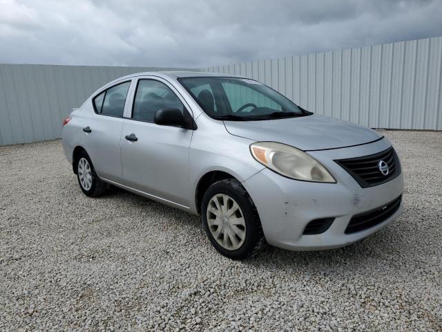 3N1CN7AP1DL834468 - 2013 NISSAN VERSA S SILVER photo 4