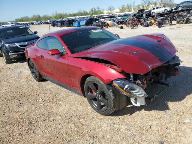 1FA6P8TH5K5142362 - 2019 FORD MUSTANG RED photo 4