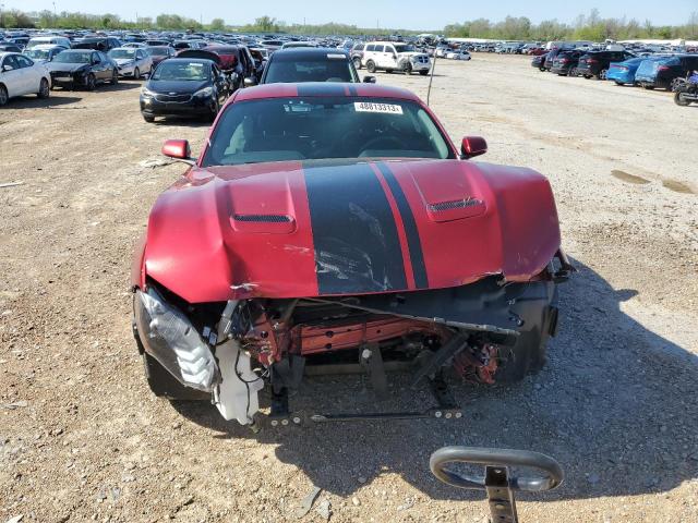 1FA6P8TH5K5142362 - 2019 FORD MUSTANG RED photo 5