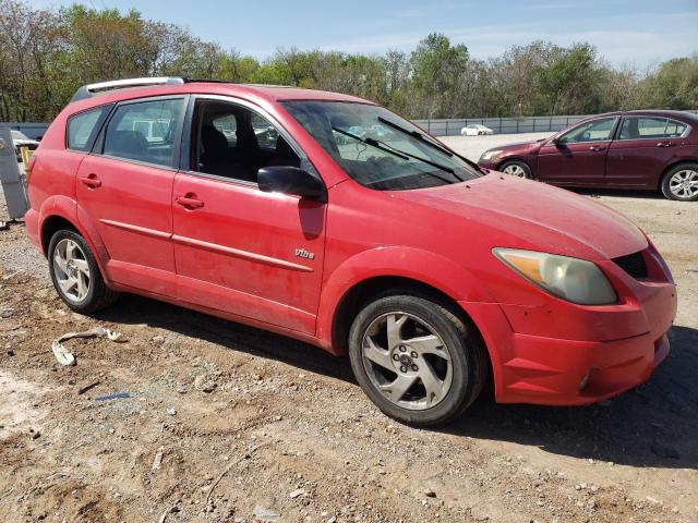 5Y2SL62814Z444706 - 2004 PONTIAC VIBE RED photo 4