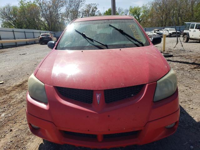 5Y2SL62814Z444706 - 2004 PONTIAC VIBE RED photo 5