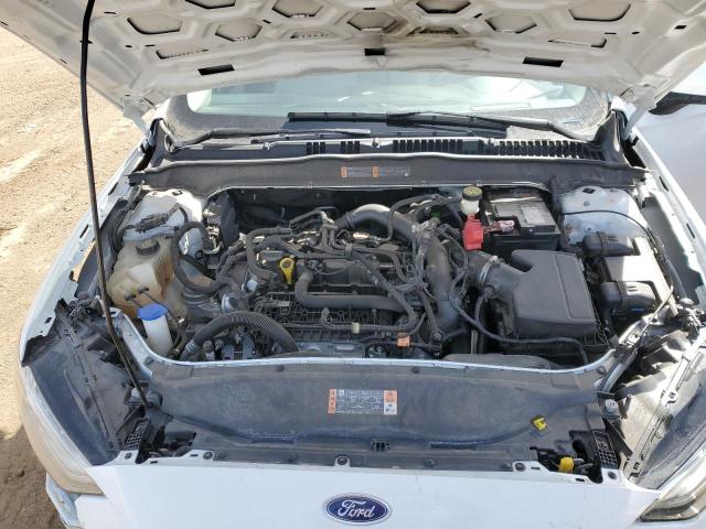 3FA6P0HD3LR127266 - 2020 FORD FUSION SE WHITE photo 11