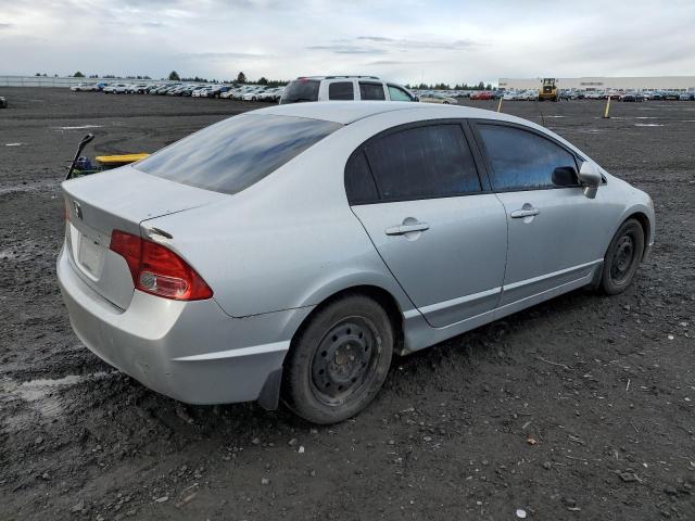 JHMFA16547S009006 - 2007 HONDA CIVIC LX SILVER photo 3