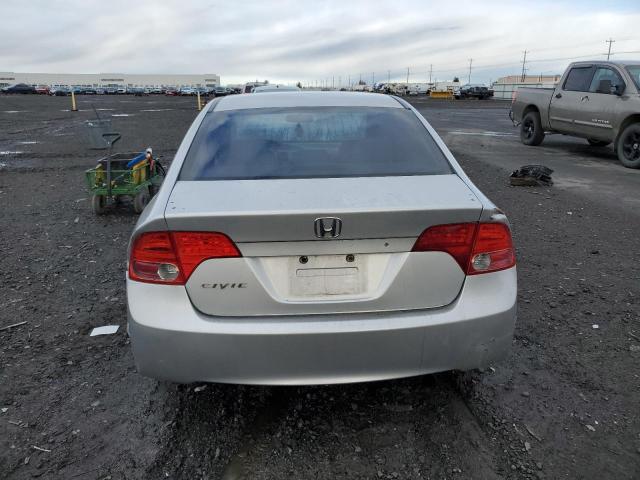 JHMFA16547S009006 - 2007 HONDA CIVIC LX SILVER photo 6