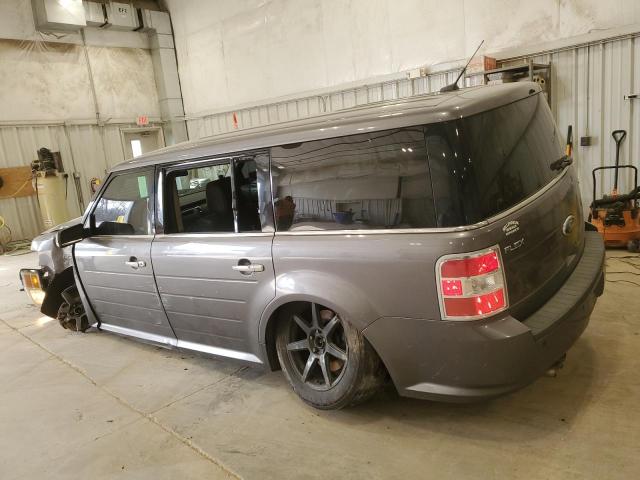 2FMHK6CC4ABB29764 - 2010 FORD FLEX SEL GRAY photo 2