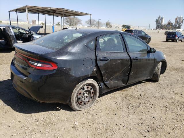 1C3CDFAA5FD102007 - 2015 DODGE DART SE BLACK photo 3