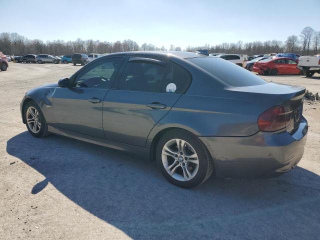 WBAVC93538K040157 - 2008 BMW 328 XI CHARCOAL photo 2