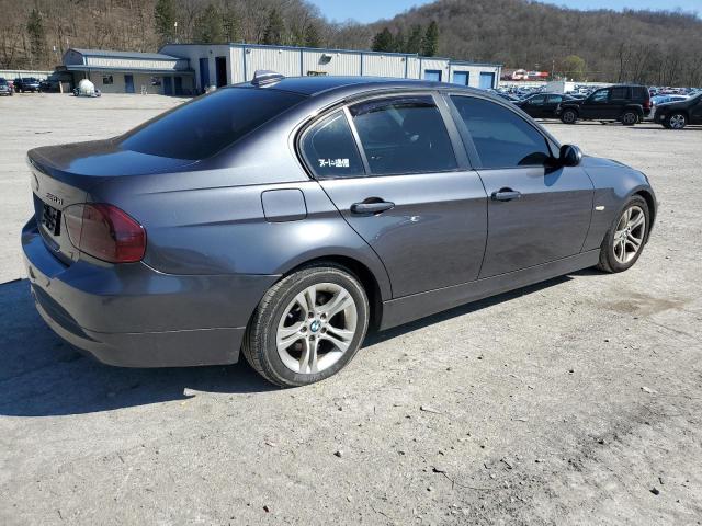 WBAVC93538K040157 - 2008 BMW 328 XI CHARCOAL photo 3