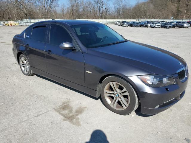 WBAVC93538K040157 - 2008 BMW 328 XI CHARCOAL photo 4