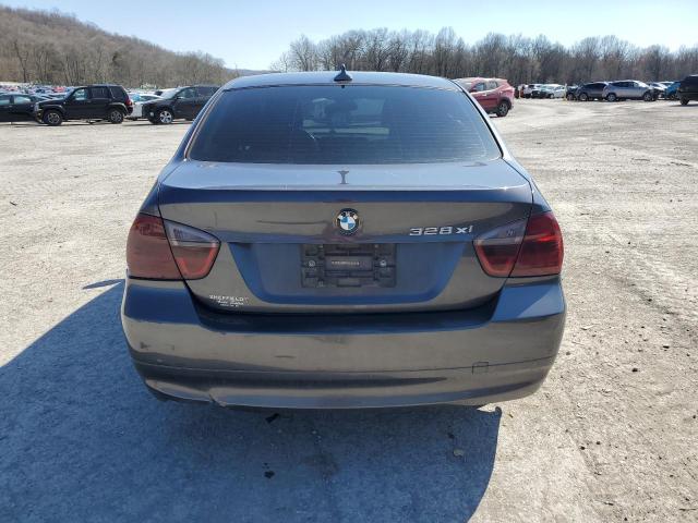 WBAVC93538K040157 - 2008 BMW 328 XI CHARCOAL photo 6