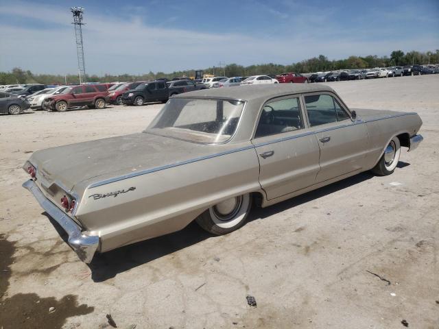 31169K147243 - 1963 CHEVROLET BISCAYNE TAN photo 3