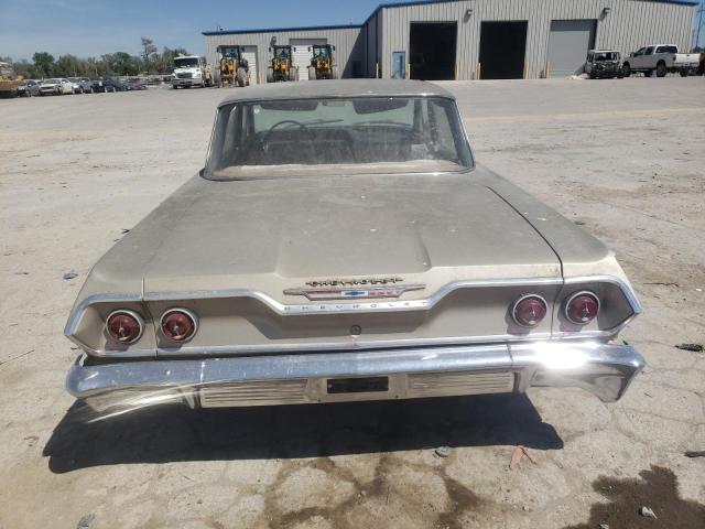 31169K147243 - 1963 CHEVROLET BISCAYNE TAN photo 6