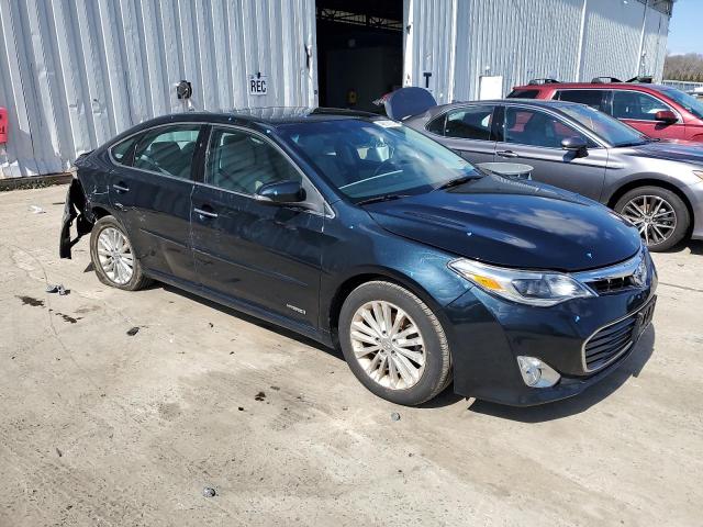 4T1BD1EB9FU047795 - 2015 TOYOTA AVALON HYBRID BLUE photo 4