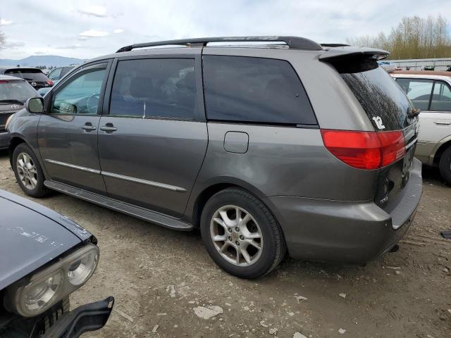 5TDZA22C54S076601 - 2004 TOYOTA SIENNA XLE GRAY photo 2