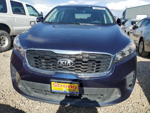 5XYPGDA56LG617350 - 2020 KIA SORENTO S BLUE photo 5