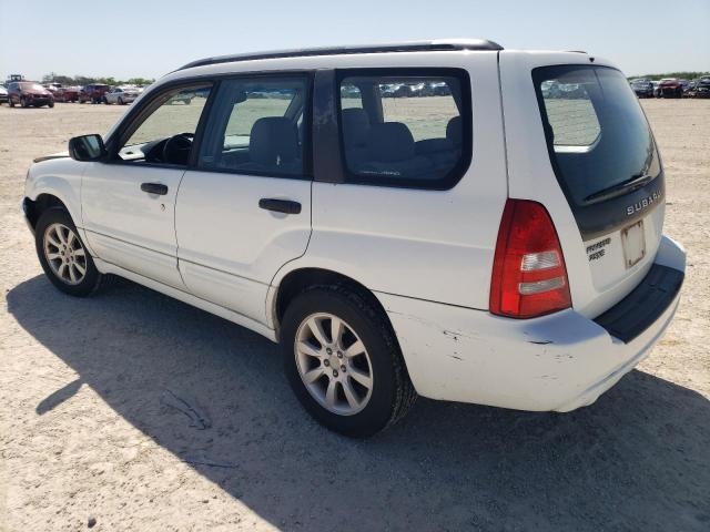 JF1SG656X5H700546 - 2005 SUBARU FORESTER 2.5XS Белый фото 2