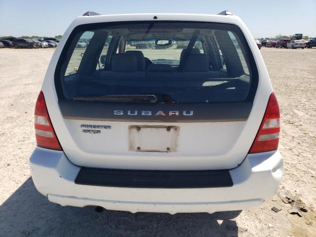 JF1SG656X5H700546 - 2005 SUBARU FORESTER 2.5XS Белый фото 6