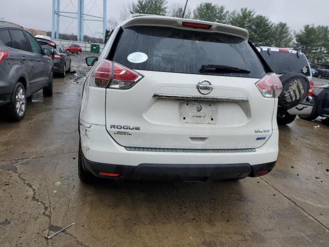 5N1AT2MV7EC866373 - 2014 NISSAN ROGUE S WHITE photo 6