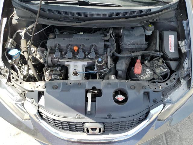 2HGFB2F58EH545869 - 2014 HONDA CIVIC LX GRAY photo 11