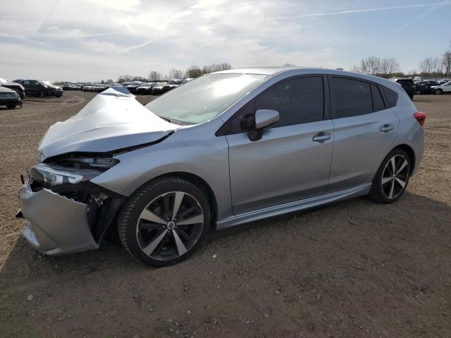 4S3GTAM64H3742843 - 2017 SUBARU IMPREZA SPORT SILVER photo 1