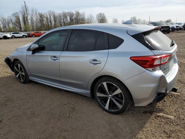 4S3GTAM64H3742843 - 2017 SUBARU IMPREZA SPORT SILVER photo 2