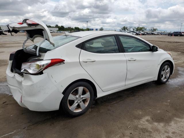 5NPDH4AE7DH345868 - 2013 HYUNDAI ELANTRA GLS WHITE photo 3