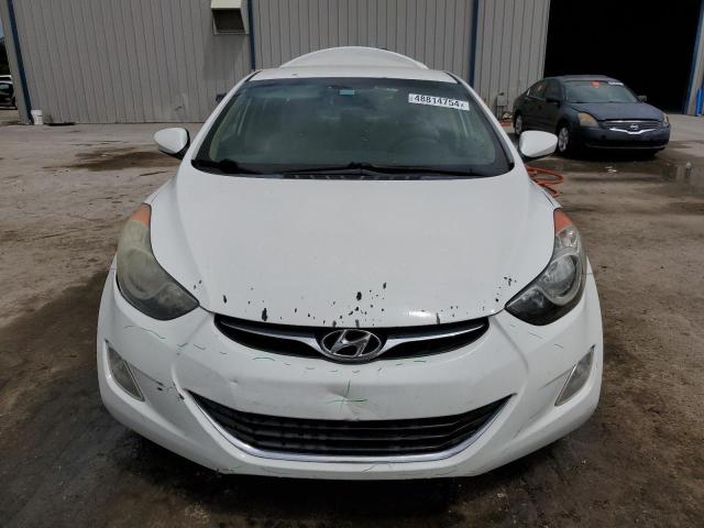 5NPDH4AE7DH345868 - 2013 HYUNDAI ELANTRA GLS WHITE photo 5