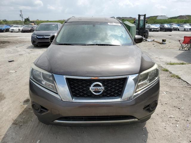 5N1AR2MN3GC633995 - 2016 NISSAN PATHFINDER S BROWN photo 5