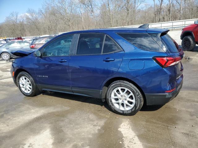 3GNAXSEG6PL183345 - 2023 CHEVROLET EQUINOX LS BLUE photo 2