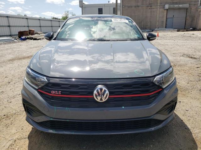 3VW5T7BU9KM171302 - 2019 VOLKSWAGEN JETTA GLI GRAY photo 5