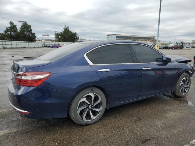 1HGCR3F82GA013212 - 2016 HONDA ACCORD EXL BLUE photo 3