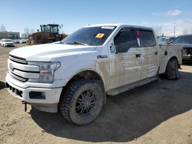 1FTFW1EG5JKF10130 - 2018 FORD F150 SUPERCREW WHITE photo 1