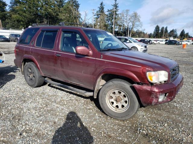 JN8DR07Y71W500551 - 2001 NISSAN PATHFINDER LE BURGUNDY photo 4