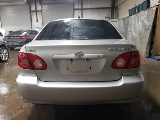 JTDBR32E052053866 - 2005 TOYOTA COROLLA CE SILVER photo 6