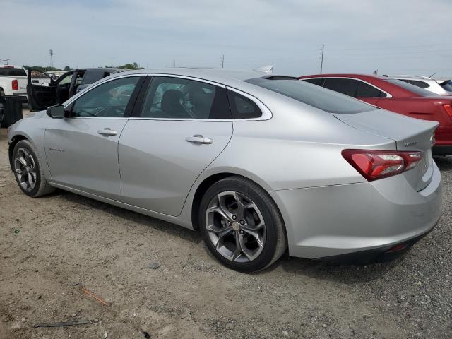 1G1ZD5ST3MF013840 - 2021 CHEVROLET MALIBU LT SILVER photo 2