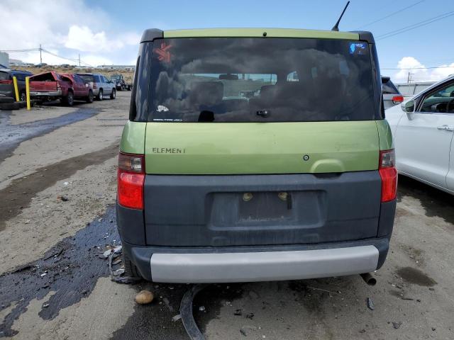 5J6YH283X6L013619 - 2006 HONDA ELEMENT LX GREEN photo 6