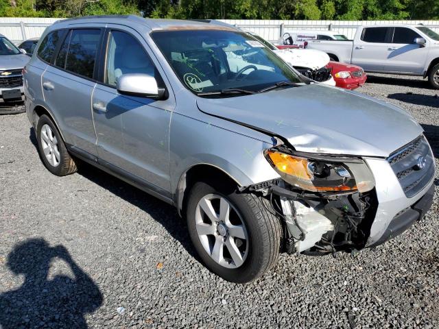 5NMSH73E48H154479 - 2008 HYUNDAI SANTA FE SE SILVER photo 4