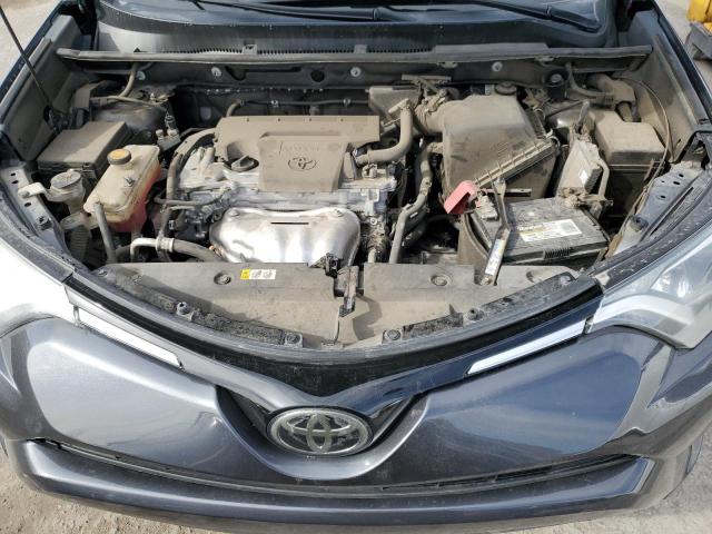 2T3ZFREV6HW389572 - 2017 TOYOTA RAV4 LE CHARCOAL photo 11