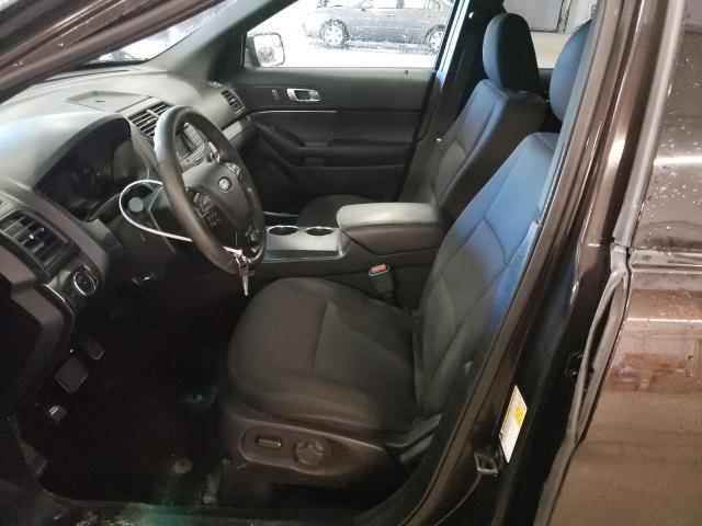 1FM5K8AR1GGC26377 - 2016 FORD EXPLORER POLICE INTERCEPTOR Qəhvəyi foto 7