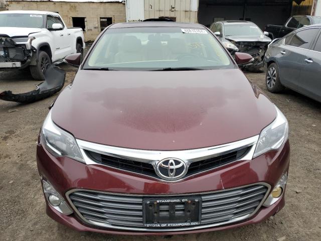 4T1BK1EB8FU188377 - 2015 TOYOTA AVALON XLE BURGUNDY photo 5