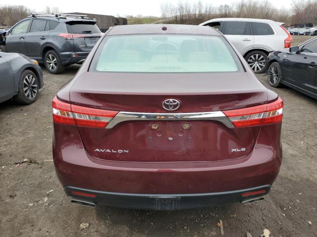 4T1BK1EB8FU188377 - 2015 TOYOTA AVALON XLE BURGUNDY photo 6