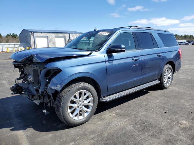 1FMJK1JT7LEA84205 - 2020 FORD EXPEDITION MAX XLT BLUE photo 1