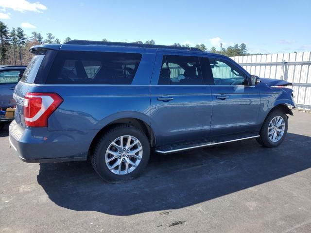 1FMJK1JT7LEA84205 - 2020 FORD EXPEDITION MAX XLT BLUE photo 3