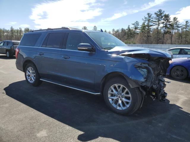 1FMJK1JT7LEA84205 - 2020 FORD EXPEDITION MAX XLT BLUE photo 4